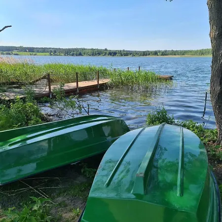 Siedlisko Nr 4e I 4f Nad Jeziorem Skarlinskim, Jezioro, Mazury, Letniskowe, Bania *