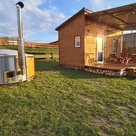 Siedlisko Nr 4e I 4f Nad Jeziorem Skarlińskim, Jezioro, Mazury, Letniskowe, Bania Dom wakacyjny