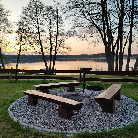 Siedlisko Nr 4e I 4f Nad Jeziorem Skarlinskim, Jezioro, Mazury, Letniskowe, Bania Casa de Férias