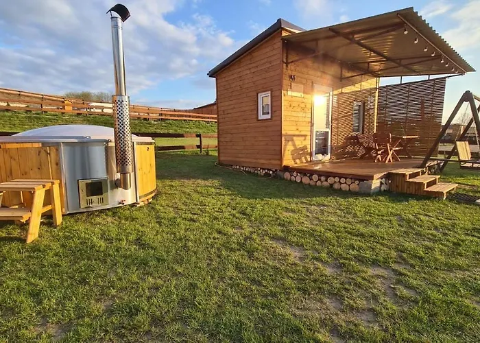 Siedlisko Nr 4e I 4f Nad Jeziorem Skarlinskim, Jezioro, Mazury, Letniskowe, Bania Holiday home